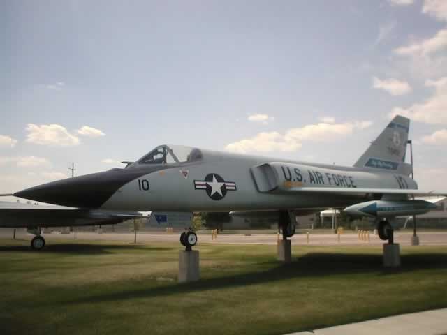 F-106A on display in Great Falls, Montana